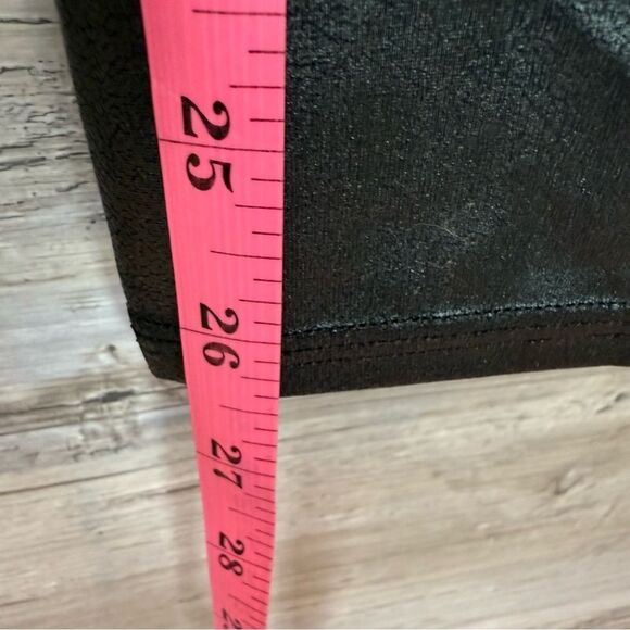 SPANX Black Leather-Like Leggings - Picture 4 of 4